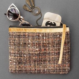 Joyfolie Paige Clutch in Multi with Wrist Loop